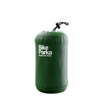 BikeParka bicycle cover stuff sac for bike cover storage 